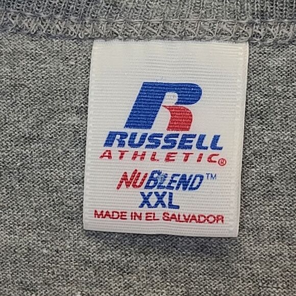 Vintage Santa Cruz University Slugs Mascot Russell Athletic Grey T-Shirt XXL - Picture 11 of 14